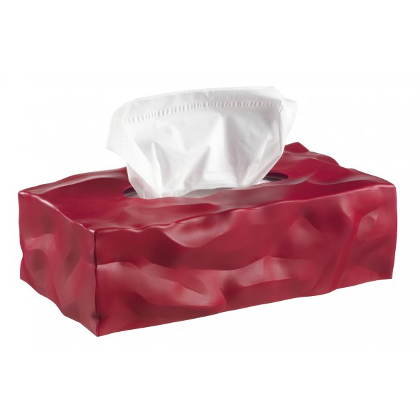 WIPY II Tissue Box Cover - red