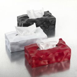 WIPY II Tissue Box Cover - red