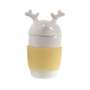 Zny Mug Reindeer - cream