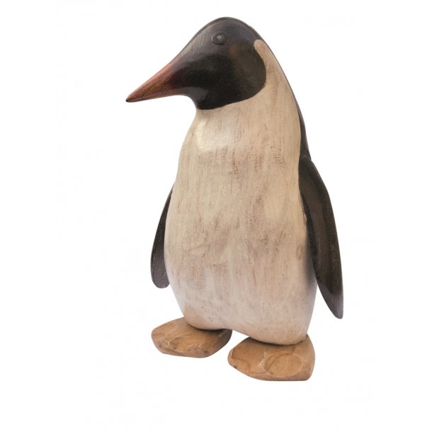 Edo Bamboo Emperor Penguin MOM - painted 17 cm