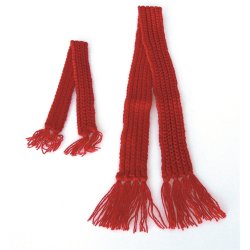 Knitted Scarf - large 44 cm